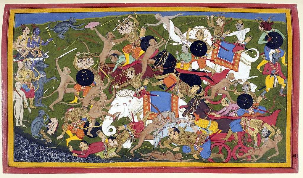 The Battle With Ravana
