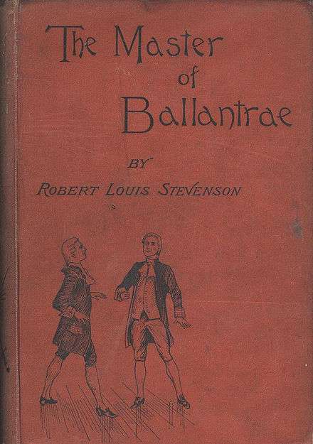 The master of ballantrae cover