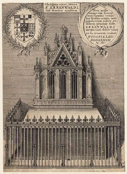 Wenceslas Hollar - St Erkenwald