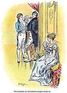 Mr Darcy says Elizabeth