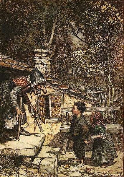 Hansel and Gretel by Arthur Rackham