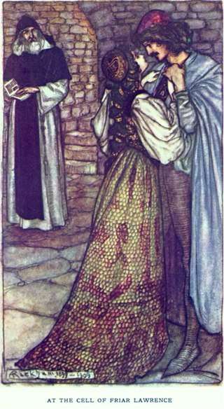 Romeo and Juliet by Arthur Rackham