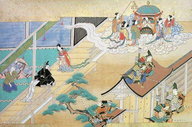Heavenly beings descend