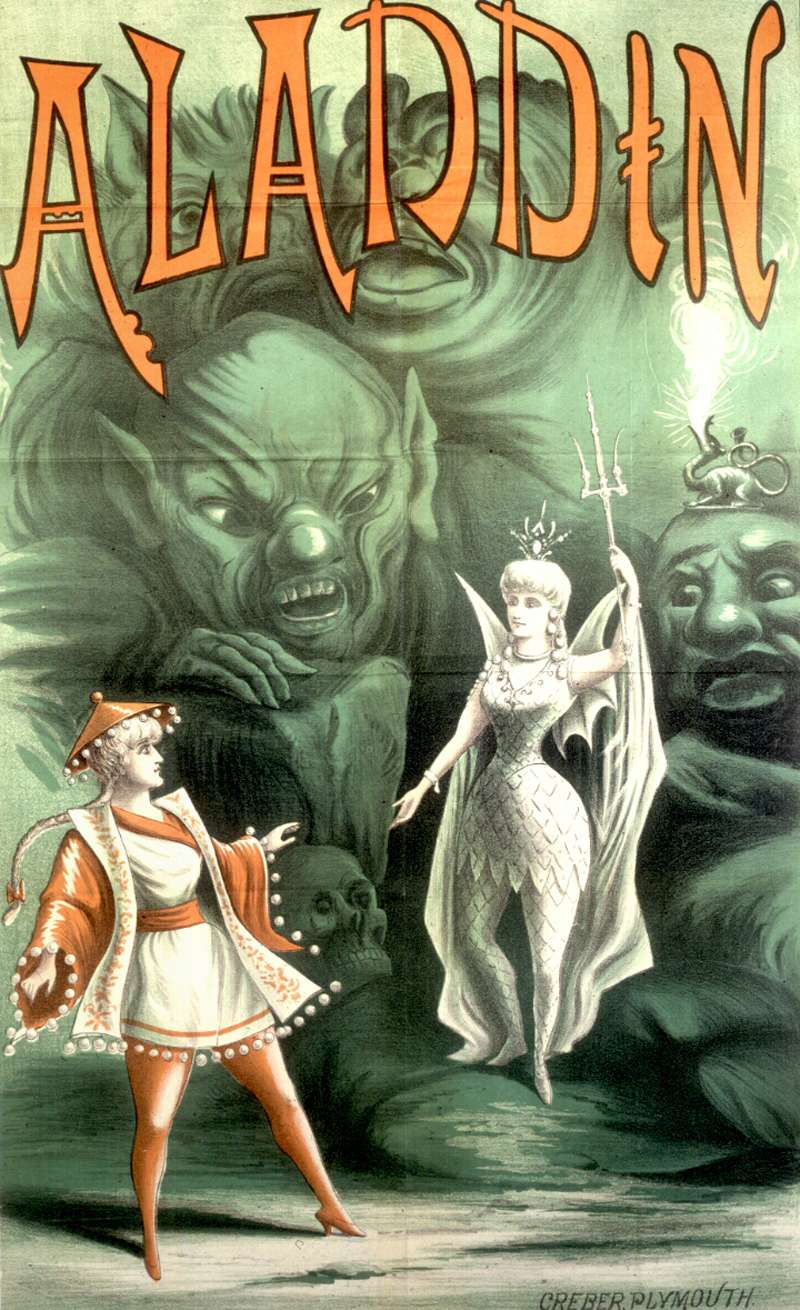 the pantomime Aladdin
