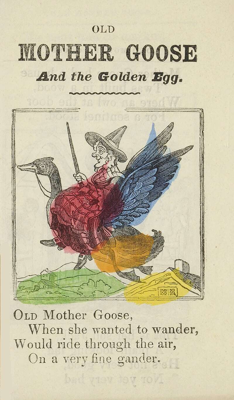 Old Mother Goose and the Golden Egg