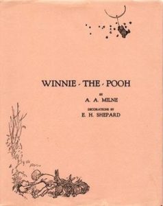First edition cover of “Winnie-The-Pooh”